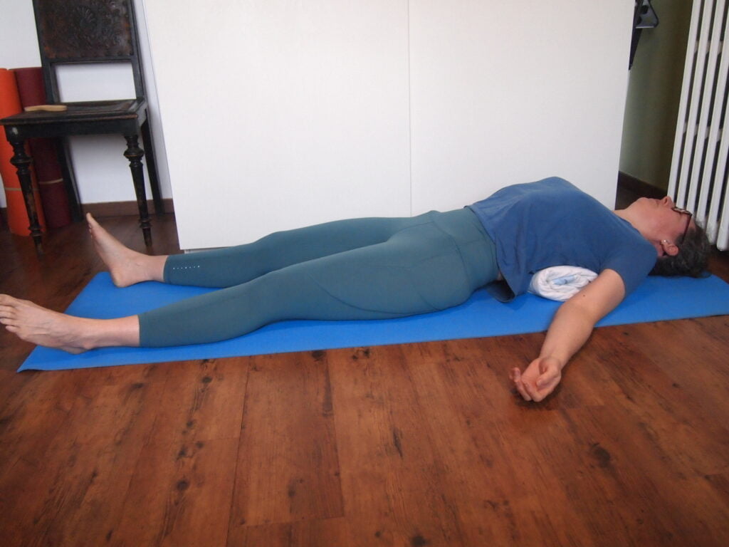 Flexion arrière avec couverture